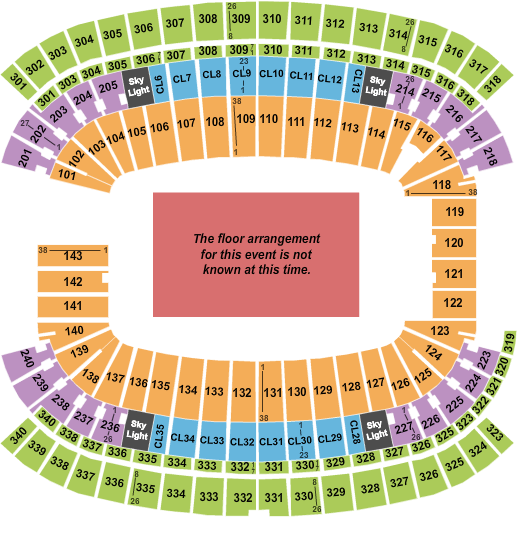 Gillette Stadium World Cup Seating Chart
